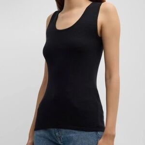 NWT Neiman Marcus Tge Cashmere Collection Sweater Women Basic Tank Top M